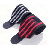 Maxbell Maxbell Fitness Weightlifting Wrist Wrap Weight Lifting Support Brace Strap Blue