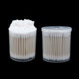 Maxbell Maxbell 400 Pieces Double Heads Cotton Swabs Sticks Applicators Spiral & Round Tips