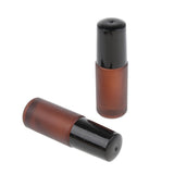 Maxbell Maxbell 20 Pieces Refillable Empty Essential Oils Perfume Roll on Bottles Amber
