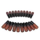 Maxbell Maxbell 20 Pieces Refillable Empty Essential Oils Perfume Roll on Bottles Amber