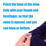 Maxbell 5xAir Inflatable Seat Cushion Wheelchair Car Office Chair Pad Anti-Bedsore