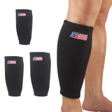 Maxbell Maxbell Breathable Calf Support Brace Protector Sports Leg Shin Guards Wrap Black M