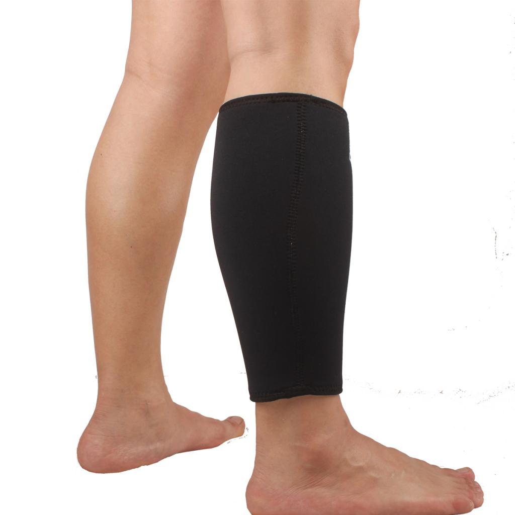 Maxbell Maxbell Breathable Calf Support Brace Protector Sports Leg Shin Guards Wrap Black M