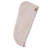 Maxbell Maxbell Microfiber Hair Dry Cap Turban Fast Drying Wrap Turbo Twist Towel Gray