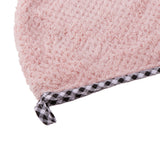 Maxbell Maxbell Microfiber Hair Dry Cap Turban Fast Drying Wrap Turbo Twist Towel Pink