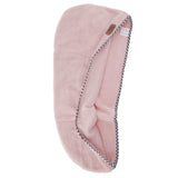Maxbell Maxbell Microfiber Hair Dry Cap Turban Fast Drying Wrap Turbo Twist Towel Pink