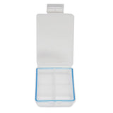 Maxbell Maxbell 2 Pieces Travel Pill Organizer Medicine Container Case Jewelry Storage Box