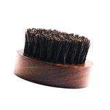 Maxbell Maxbell Men's Wooden Beard Brush Mustache Styling Shaping Brush Small Soft  Round