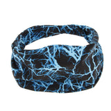 Maxbell Maxbell Elastic Sports Sweatbands Moisture Wicking Outdoor Hair Headband Blue