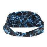Maxbell Maxbell Elastic Sports Sweatbands Moisture Wicking Outdoor Hair Headband Blue