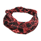 Maxbell Maxbell Elastic Sports Sweatbands Moisture Wicking Outdoor Hair Headband Red