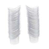 Maxbell Portable 200 Pieces 5ml Disposable Eye Wash Flush Cups Plastic Measuring Cup