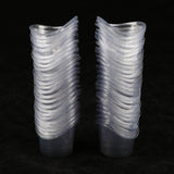 Maxbell Portable 200 Pieces 5ml Disposable Eye Wash Flush Cups Plastic Measuring Cup
