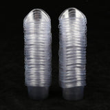 Maxbell Portable 200 Pieces 5ml Disposable Eye Wash Flush Cups Plastic Measuring Cup