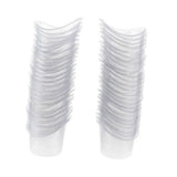 Maxbell Portable 200 Pieces 5ml Disposable Eye Wash Flush Cups Plastic Measuring Cup