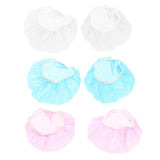 Maxbell Maxbell 100 Pieces Disposable Bath Ear Covers Waterproof Earmuffs Caps Blue