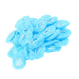 Maxbell Maxbell 100 Pieces Disposable Bath Ear Covers Waterproof Earmuffs Caps Blue