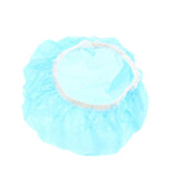 Maxbell Maxbell 100 Pieces Disposable Bath Ear Covers Waterproof Earmuffs Caps Blue