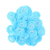 Maxbell Maxbell 100 Pieces Disposable Bath Ear Covers Waterproof Earmuffs Caps Blue