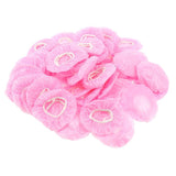 Maxbell Maxbell 100 Pieces Disposable Bath Ear Covers Waterproof Earmuffs Caps Pink