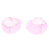 Maxbell Maxbell 100 Pieces Disposable Bath Ear Covers Waterproof Earmuffs Caps Pink