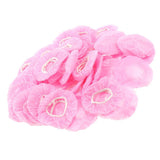 Maxbell Maxbell 100 Pieces Disposable Bath Ear Covers Waterproof Earmuffs Caps Pink