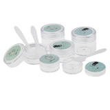 Maxbell Maxbell 6 Pieces Resuable Travel Sample Bottle Container Makeup Empty Jar Pot Box 1#