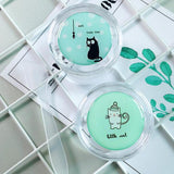 Maxbell Maxbell 6 Pieces Resuable Travel Sample Bottle Container Makeup Empty Jar Pot Box 1#