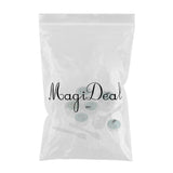 Maxbell Maxbell 6 Pieces Resuable Travel Sample Bottle Container Makeup Empty Jar Pot Box 1#