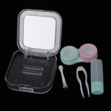 Maxbell Maxbell Cute Contact Lens Box Travel Soaking Case with Mirror Tweezers Kit Set 3#
