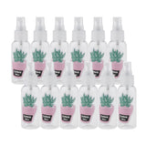 Maxbell Maxbell 12 Pieces Refillable Empty Plastic Travel Bottles Containers Clear 50ml 1#