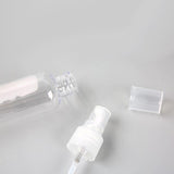 Maxbell Maxbell 12 Pieces Refillable Empty Plastic Travel Bottles Containers Clear 50ml 1#