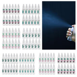 Maxbell Maxbell 12 Pieces Refillable Empty Plastic Travel Bottles Containers Clear 50ml 1#
