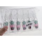 Maxbell Maxbell 12 Pieces Refillable Empty Plastic Travel Bottles Containers Clear 50ml 1#