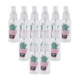 Maxbell Maxbell 12 Pieces Refillable Empty Plastic Travel Bottles Containers Clear 50ml 1#