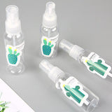 Maxbell Maxbell 12 Pieces Refillable Empty Plastic Travel Bottles Containers Clear 50ml 1#