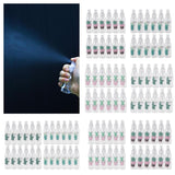 Maxbell Maxbell 12 Pieces Refillable Empty Plastic Travel Bottles Containers Clear 50ml 1#