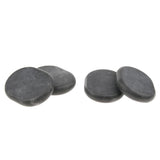 Maxbell Maxbell 4 Pieces Massage Stone Natural Lava Basalt Hot Rock Spa Gua Sha Massager