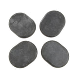 Maxbell Maxbell 4 Pieces Massage Stone Natural Lava Basalt Hot Rock Spa Gua Sha Massager