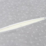 Maxbell 2 Pieces Triangle Lumbar Support Wedge Pillow Bed Waist Cushion for Sleeping