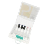 Maxbell Maxbell Portable Travel Toothbrush Set Soft Fiber with 5 Replacement Head Green