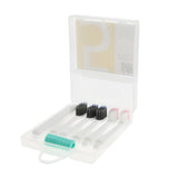 Maxbell Maxbell Portable Travel Toothbrush Set Soft Fiber with 5 Replacement Head Green