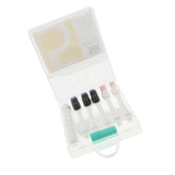 Maxbell Maxbell Portable Travel Toothbrush Set Soft Fiber with 5 Replacement Head Green