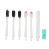 Maxbell Maxbell Portable Travel Toothbrush Set Soft Fiber with 5 Replacement Head Green