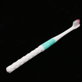 Maxbell Maxbell Portable Travel Toothbrush Set Soft Fiber with 5 Replacement Head Green