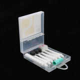 Maxbell Maxbell Portable Travel Toothbrush Set Soft Fiber with 5 Replacement Head Green