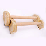 Maxbell Movement Heavy Duty Parallettes Calisthenics Gymnastics Bar Workouts Body Power Improved Grip Exerciser - Aladdin Shoppers