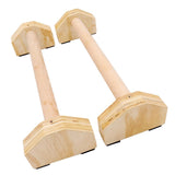 Maxbell Movement Heavy Duty Parallettes Calisthenics Gymnastics Bar Workouts Body Power Improved Grip Exerciser - Aladdin Shoppers