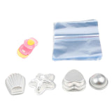 Maxbell Handmade Bath Bomb Mold Soap Making Mould Tools Craft Kit with Heat Sealer
