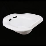 Maxbell Maxbell Hip Bath Tub Sitz Bath for Toilet Maternity Hemorrhoid Avoid Squatting White